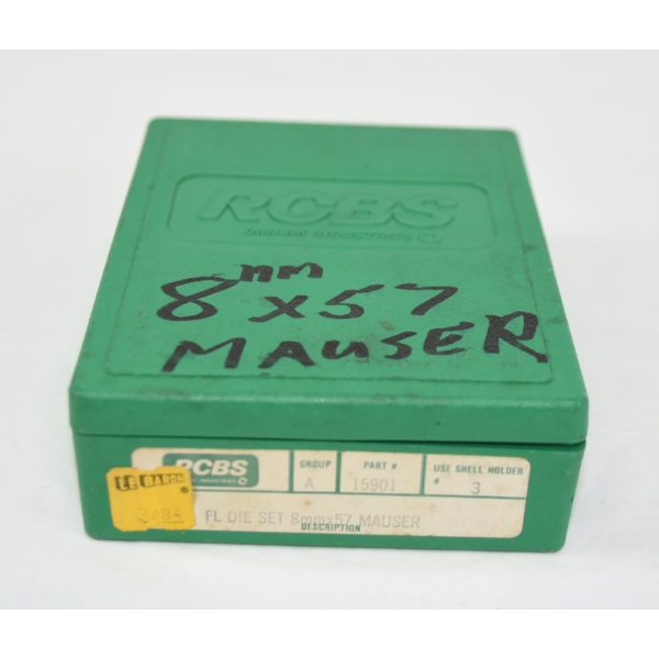RCBS Reloading 8x57 Caliber 2 Die Set