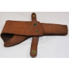 Image 7 : Competitive Edge Dynamics Brass Pouch & Brown Leather Gun Holster - Leather Cobra Gun Sling         