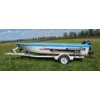 Image 1 : 1991 Princecraft 16 Foot Springbok Pro Series 163 w/ 2006 Trailer/ Mercury 25 HP Motor