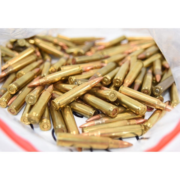 135 Rounds Assorted Brands .223 Caliber FMJ Ammunition