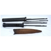 Image 1 : 2 12ga Forearm pump Slides, 3 Single Barrel Hinge and 1 Riverside Arms Forearm 