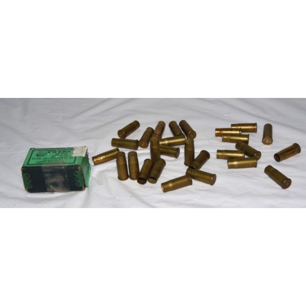 Box Lot - .32kg Sierra .22 Caliber -53 Grain & 27 Pieces Mixed Shot Brass