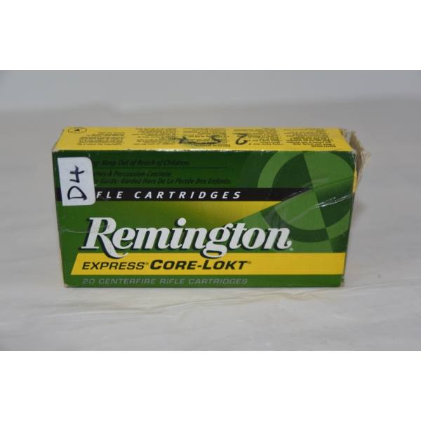 20 Rounds Remington 257 Roberts 117Gr S.P. Factory Ammunition