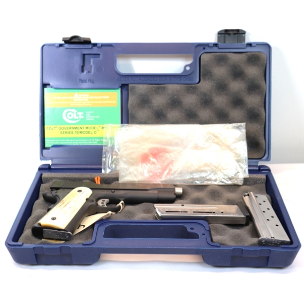Colt Government Competition Series Semi Automatic 9mm Caliber Handgun