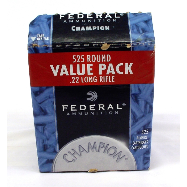 2.8 Pounds Federal Value Pack 22LR High Velocity Ammunition