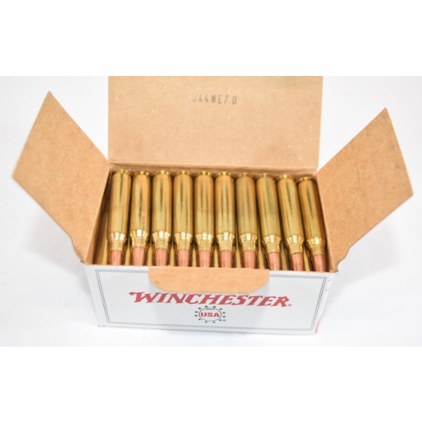 50 Rounds Winchester USA .223 Rem Caliber 55 Gr. Pointed Soft Point Ammunition