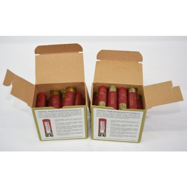45 Rounds Federal 12 Gauge 3" Magnum Ammunition