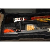 Image 3 : Tool Box Full of Assorted Contractor Supplies & Extension Cords 