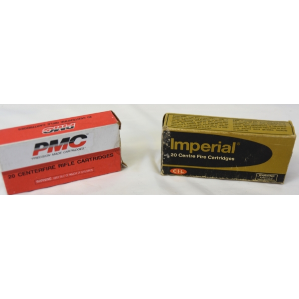 Box Lot - 37 Pieces 222 Caliber - Shot Brass