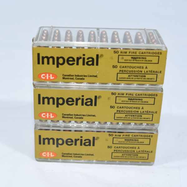 150 Rounds Imperial 22LR Ammunition