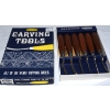 Image 4 : 1 Set of 6 #153 Marples Carving Tools 
