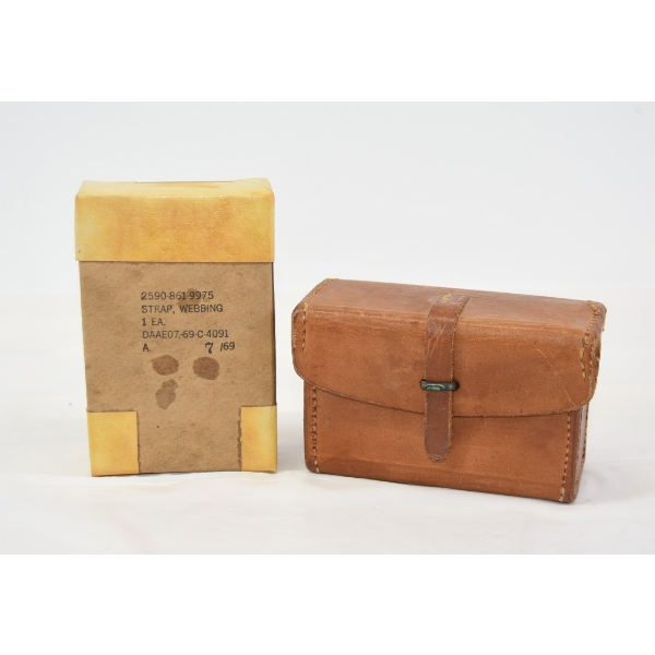 Leather Ammo Pouch & 1 Webbing Strap