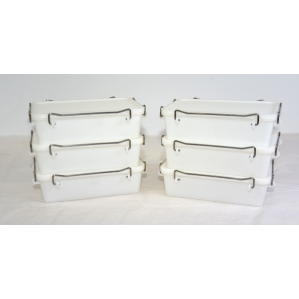 6 In Quantity 6-1/2x 4-1/2 - 2 “depth Waterproof survival First Aid Plastic Boxes New