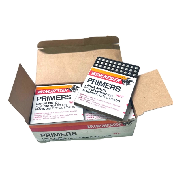 1000 Pieces Winchester WLP Large Pistol Primers