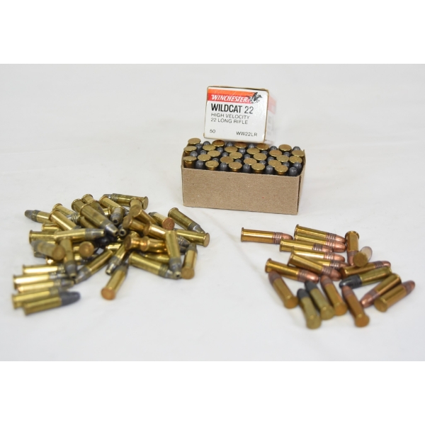 116 Rounds Assorted Brands .22 Caliber Ammunition