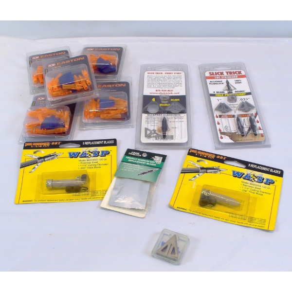 Box Lot Miscellaneous Broadhead Replacement Blades 