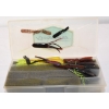 Image 5 : Box Lot Fishing Lures Includes Baitholders Size 1 and 4 3 Cases 
