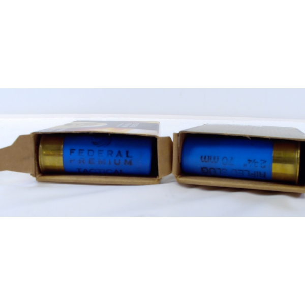 10 Rounds Federal Premium 12 Gauge 2 3/4" Rifled Slug Ammunition 