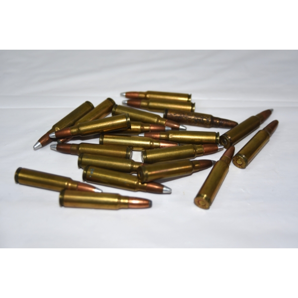 20 Rounds Assorted Brands 300 Savage Caliber Reloaded Ammunition