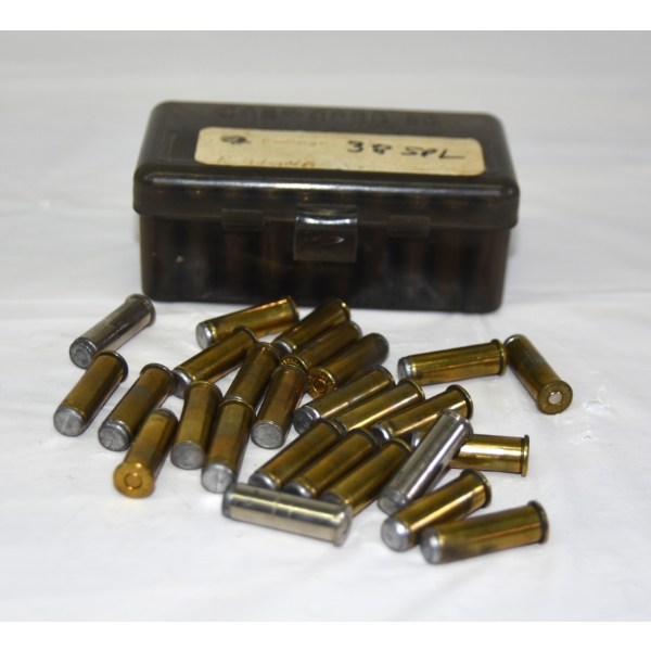 76 Rounds Reloaded .38Spl Caliber Ammunition