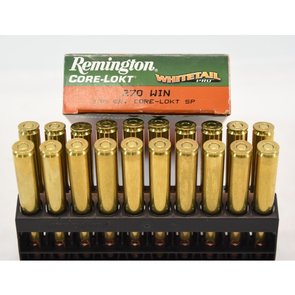 20 Rounds Remington Whitetail Pro 270 Win. 150gr. Ammunition