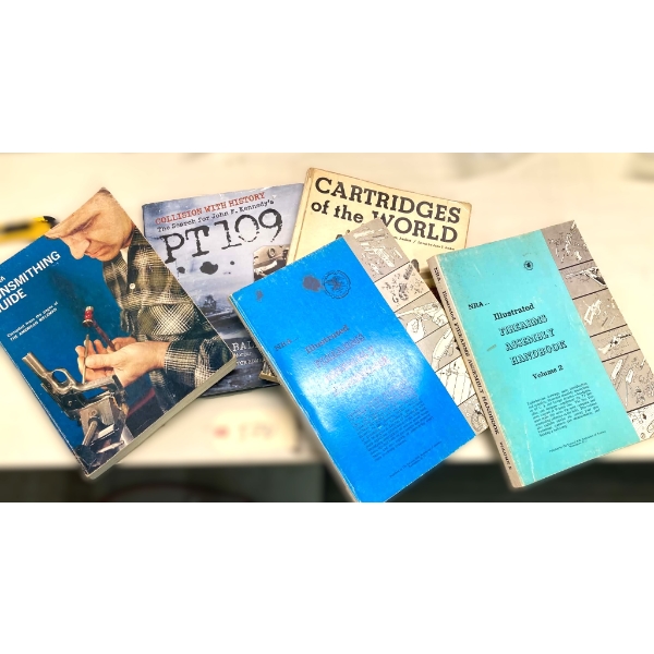 Box Lot Assorted Firearms Related Book