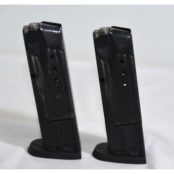 2 Smith & Wesson 9mm 10 Round Magazines