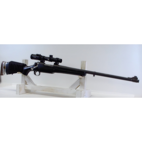 P14 Bolt Action 375 H&H Caliber Sporter Rifle With Scope
