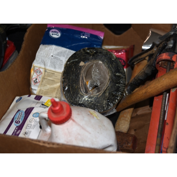 Box Lot Construction Supplies 