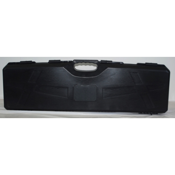 Black Lockable Hard Rifle Case Made Of Polypropylene With Foam Lining 