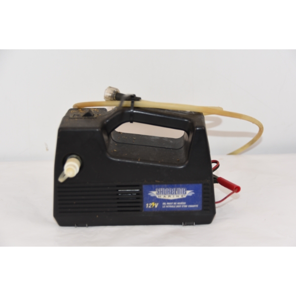 Black Tamiya Spray -Work Basic Air Compressor With Hose