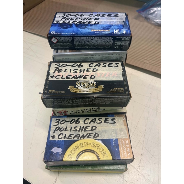 220 Pieces 30-06 Brass