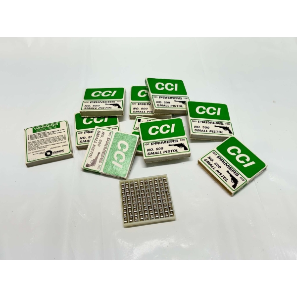 1000 Pieces CCI Small Pistol Primers