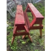 Image 2 : Pair of Heavy-Duty Wooden Sawhorses