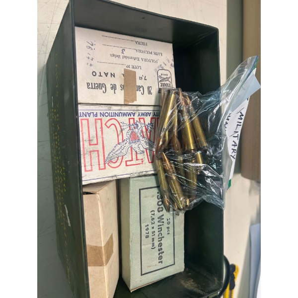 397 Rounds 308 Military Ammunition In Military Ammo Can