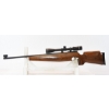 Image 11 : CIL Anschutz Model 190 Single Shot .22 Caliber Rifle With Scope