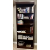 Image 1 : Brown Wooden Bookcase Set