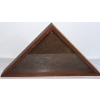 Image 2 : 1 Wood Frame Hinged Glass Display Case & 1 Angled Wood Frame Display Case
