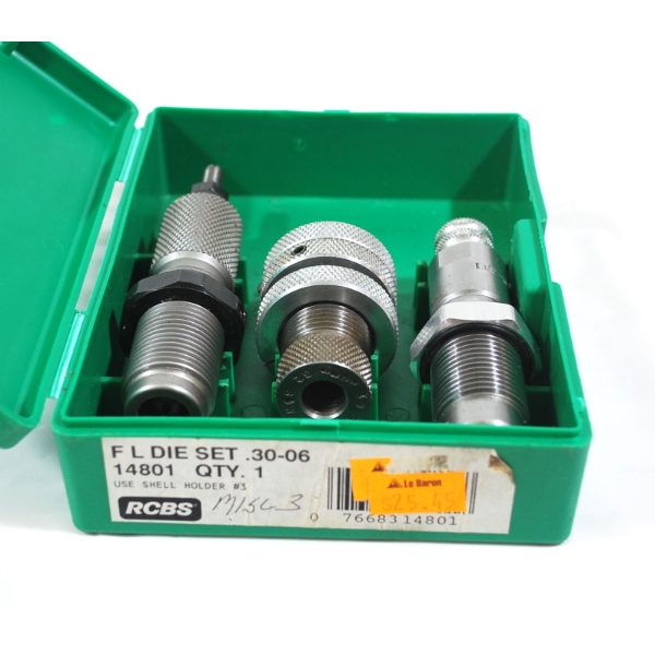 3 Assorted Lee & RCBS Die's