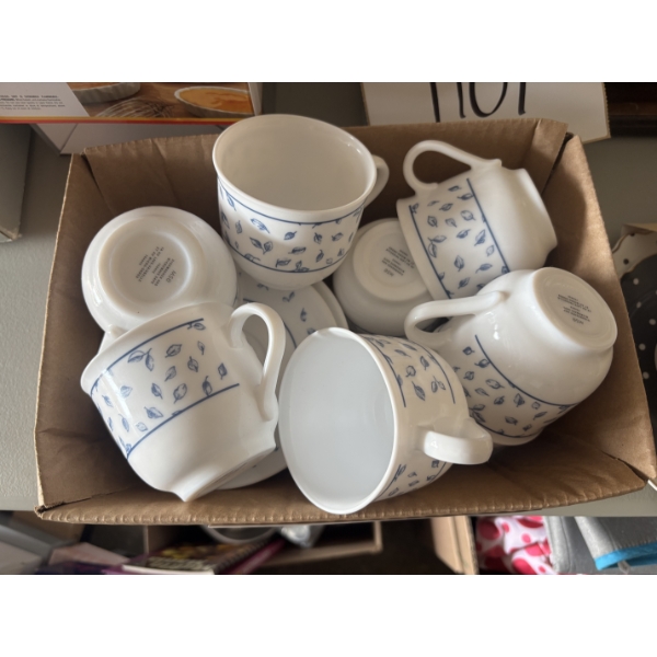 Teacups with Saucers & Coffee Mugs