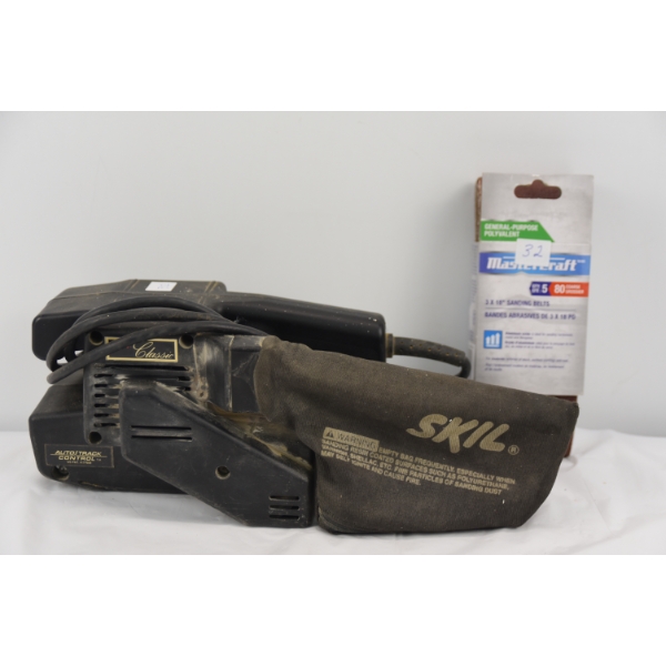 Skil Sander with 3 New Belts