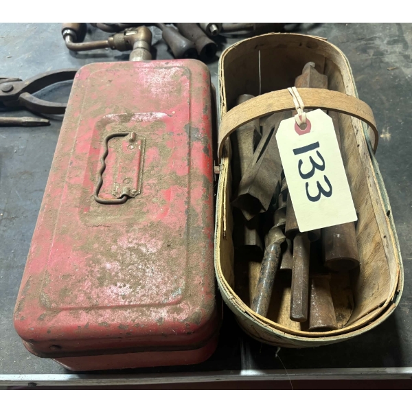 Assorted Vintage Drill Bits, Auger Bits & Tooling