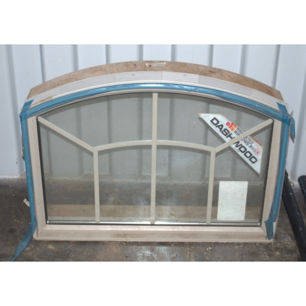 Dashwood Gemini Arch Low-E Fixed Window with Grilles