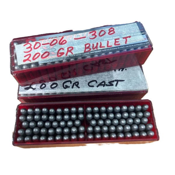 10 Pounds 30-06 308dia. 200gr. Cast Bullets