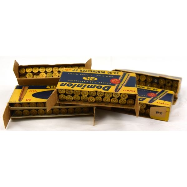 100 Pieces Assorted Brand 30-30 Shot Brass
