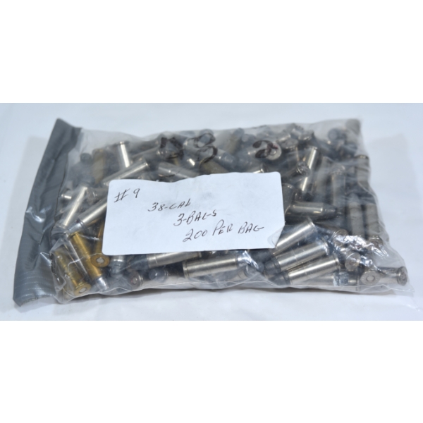 200 Rounds Mixed 38 Caliber Ammunition 