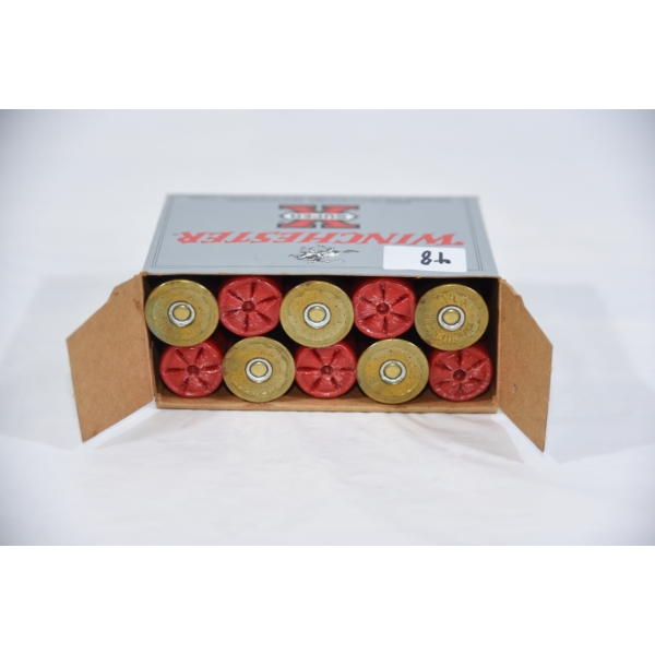 10 Rounds Winchester 12 Gauge 3" #4 Shot Ammunition 