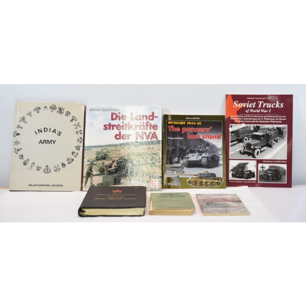 Box Lot Military Books