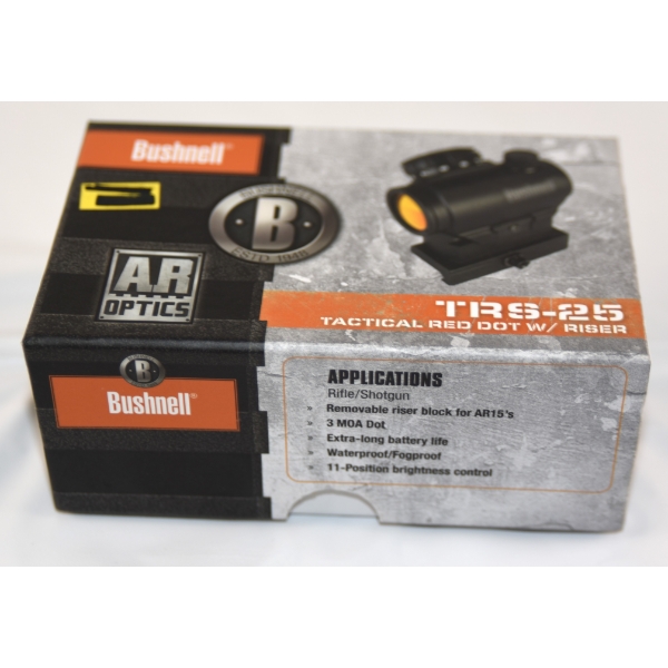Bushnell TRS-25 Tactical Red Dot W/ Riser