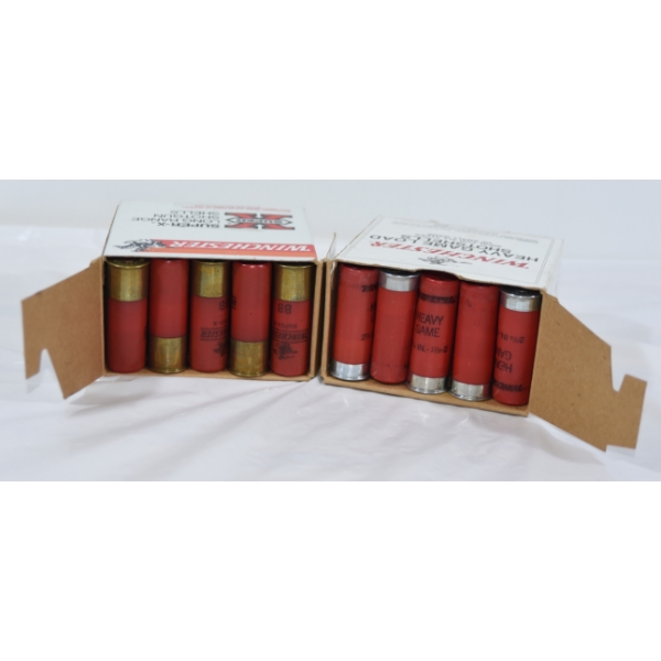 50 Rounds Assorted Winchester 12 Gauge 2-3/4" Ammunition 